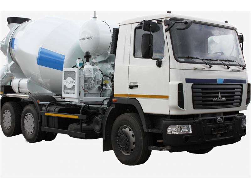 Автобетоносмеситель МЗКТ до 10 м.куб